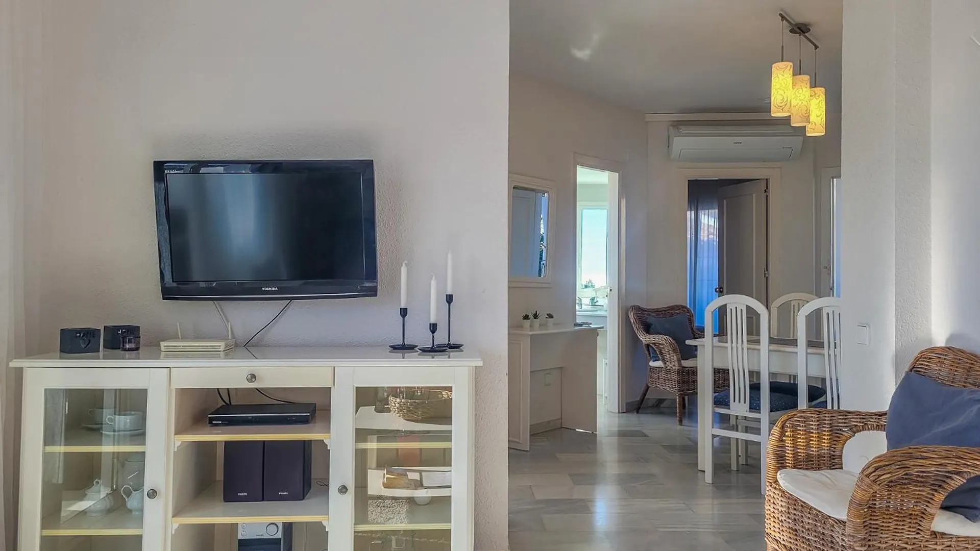 ☆Cozy 2Br Apt. With Sea Views Wifi/Ac/Parking Sitio de Calahonda 0*,  スペイン